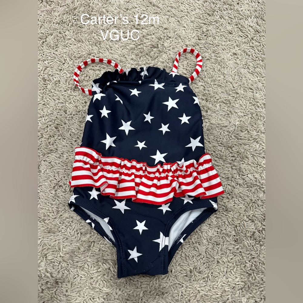 Carter’s 12m swimsuit.